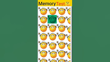 memory test👀 challenge Find odd emoji#riddle #eyefloaters #emojipuzzles #puzzles #quiztime #fact