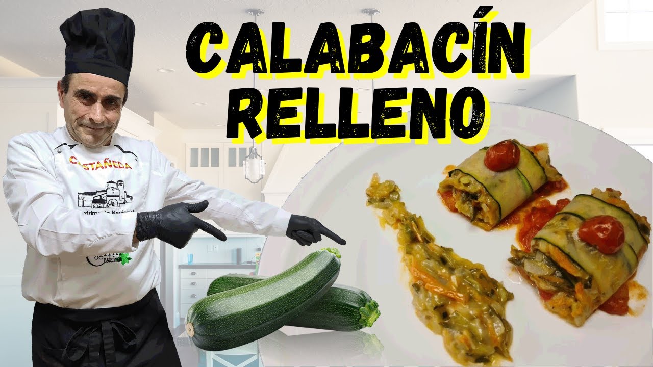 🍽Calabacín relleno para veganos y sin gluten *fácil y sencillo* | @el_chili_de_castaneda