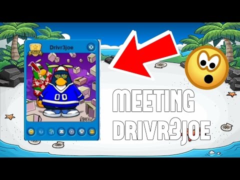 I MET DRIVR3JOE! OMG! - Club Pengin Rewritten
