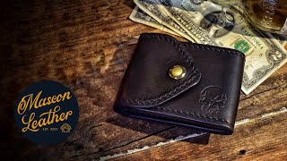 Making a Leather Wallet! - The Hinton