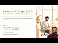 LLC vs S-Corp vs C-Corp: Which Business Structure Saves the Most Tax?