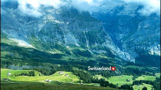 날씨요괴의 스위스 여행 ⛈️ | 피르스트, 리기산, 호수 수영, 패러글라이딩 실패