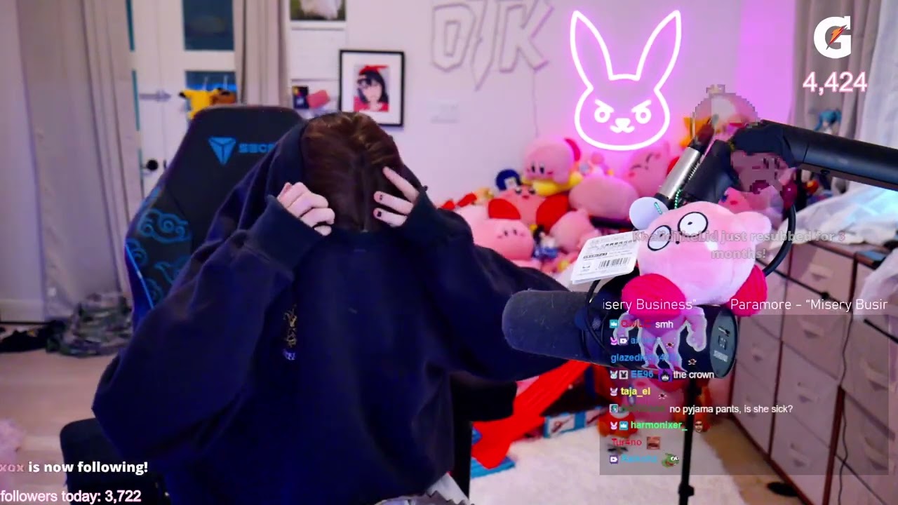 Emiru Rabbit Cage Video - Emiru is struggling - Twitch Hot Tub Videos and Highlights