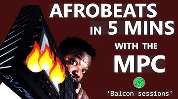#5Minutes #Afrobeats #instrumentals with MPC live pluggins #Balkon sessions