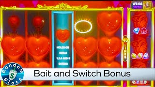 Mega Choice Quad Shot Slot Machine Bonus Bait and Switch