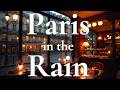 Rainy Paris Café ☔🎷 | 8 Hours of Jazz, Rain Sounds & Cozy Ambience
