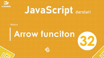 032.  Arrow function  | JavaScript darslari | O