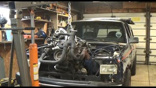 Pulling The Engine Out Of The Turbo Dakota - Big Plans!