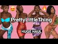HUGE SUMMER PRETTY LITTLE THING TRY ON HAUL- POST QUARANTINE OUTFITS