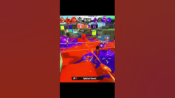 OCTOBRUSH FOR THE WIN! - Splatoon 3 #shorts #splatoon #splatoon3 #gaming #games #splatoongameplay