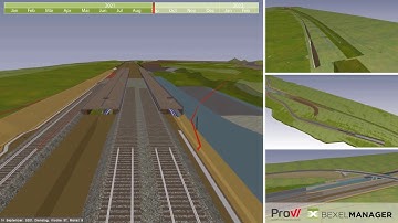 BEXEL Manager - ProVI Infrastructure - 4D Construction Simulation