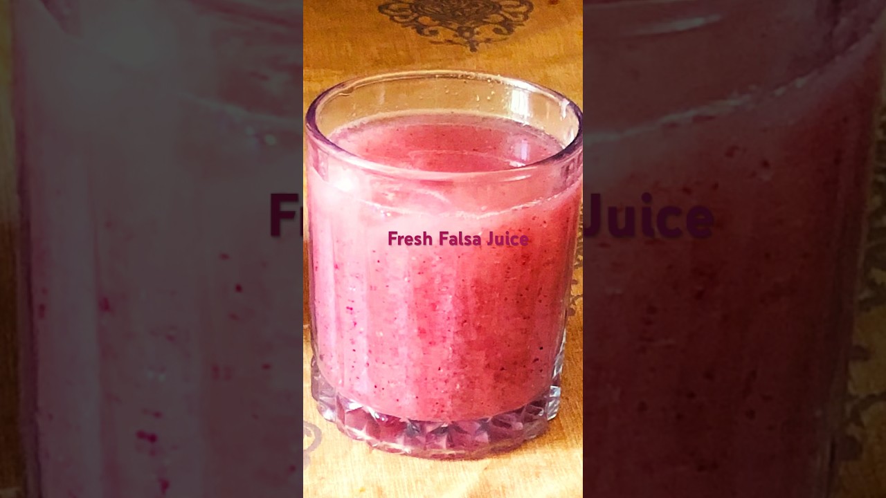 Fresh Falsa Juice | Summer Refreshing Drink 