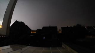 lightning timelapse 27/5/2017