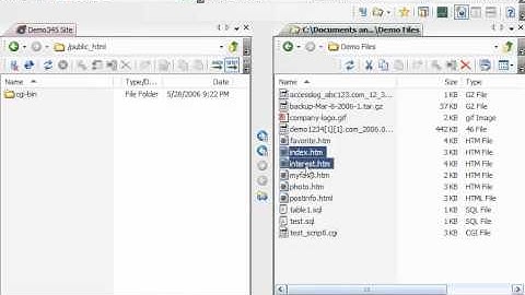 Uploading files using SmartFTP - FTP Tutorials