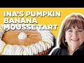 Barefoot Contessa Makes a Pumpkin Banana Mousse Tart for Thanksgiving | Food Network
