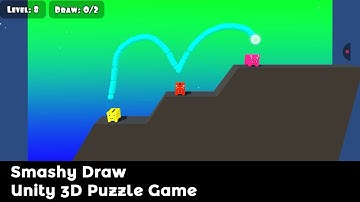 Smashy Draw - Unity Draw Line Puzzle Game | Unity 3D Puzzle Game Template | Unity 3D Game