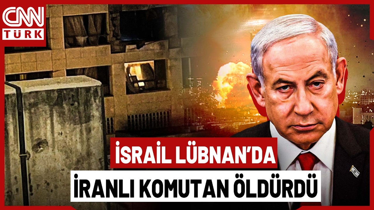 Hedef'te Kudüs Gücü Komutanları Vardı! İsrail Beyrut'ta İranlı Komutanları Hedef Aldı