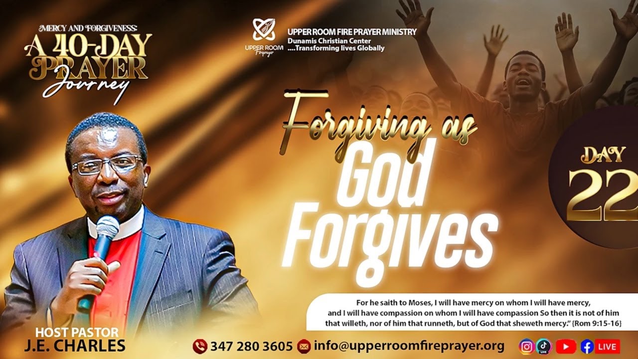 Day 22-40 Days Prayer of Forgiveness |2026 | DOMINION | Pastor J.E ...