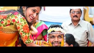 Marathi wedding | Tejas & Mrudula | Zingaat song | Haldi | Maharashtrian wedding | Part 1