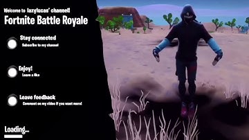 Fortnite Loading screen Intro Ikonik