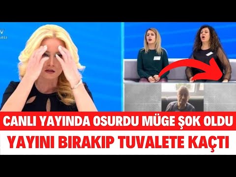 MÜGE ANLI CANLI YAYINDA OSURDU! KADIN ŞOK OLDU