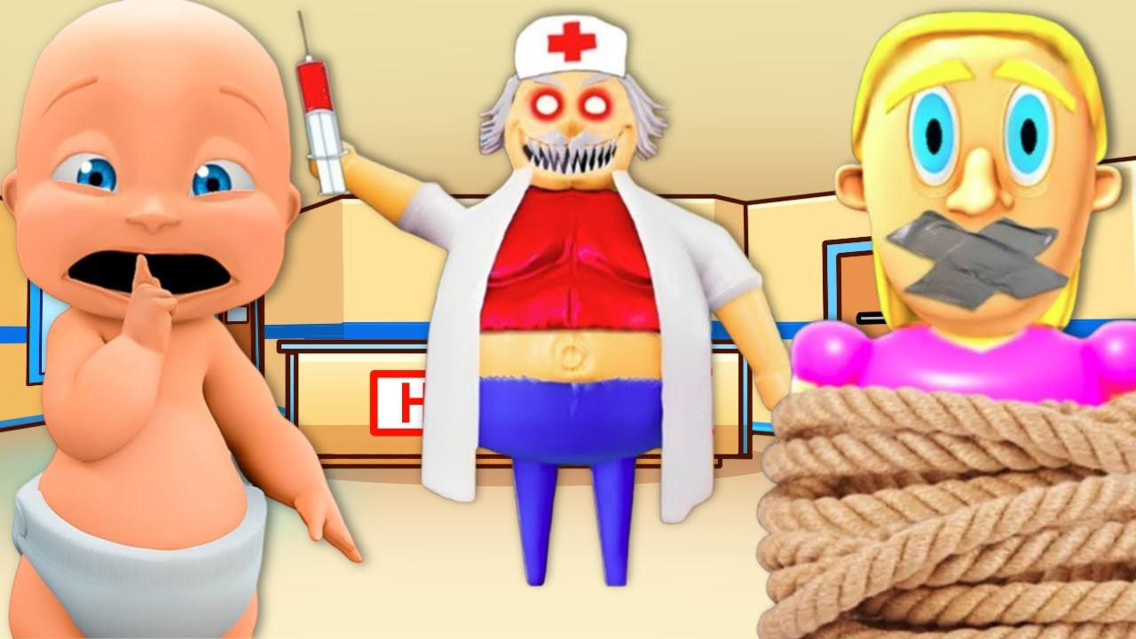 Baby RESCUES Mommy From EVIL HOSPITAL!