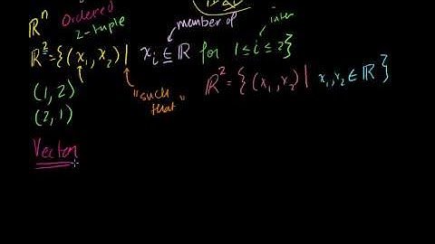 Linear Algebra: Introduction to Vectors