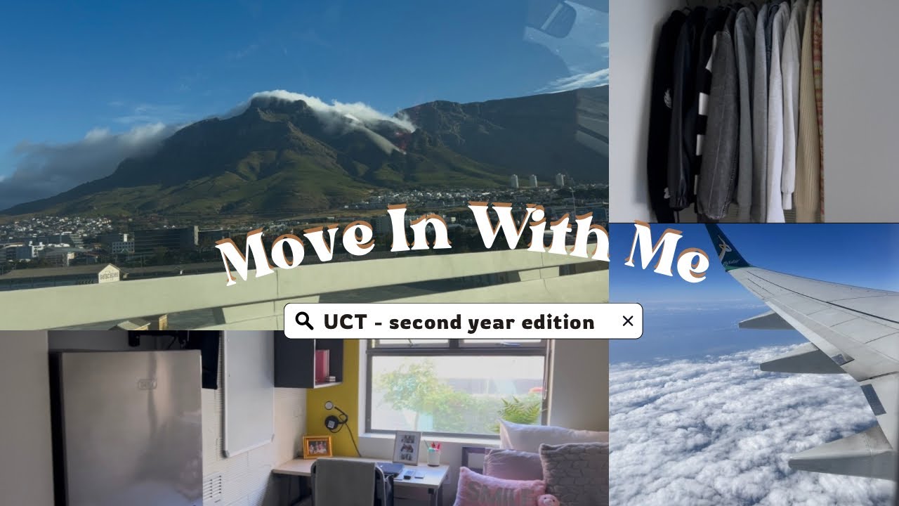 MOVE IN TO UNI WITH ME!! | second year @ UCT