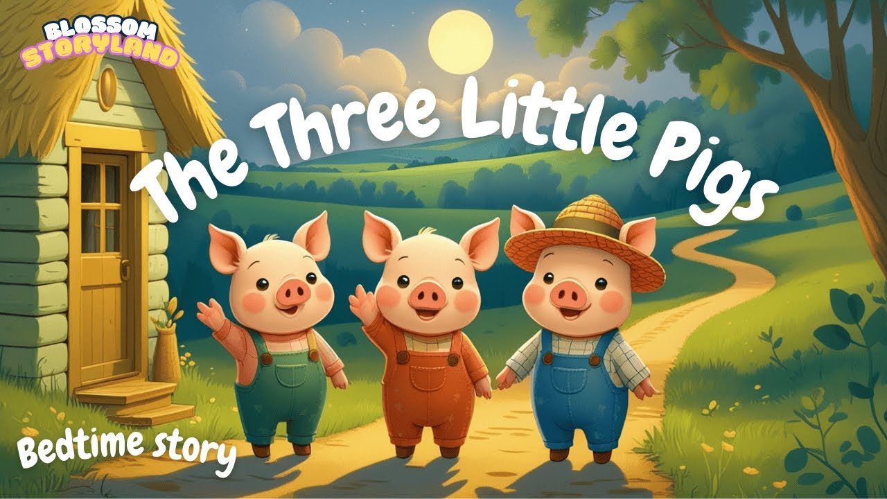 The Three Little Pigs Story for Kid | Bedtime & Nursery Stories ...