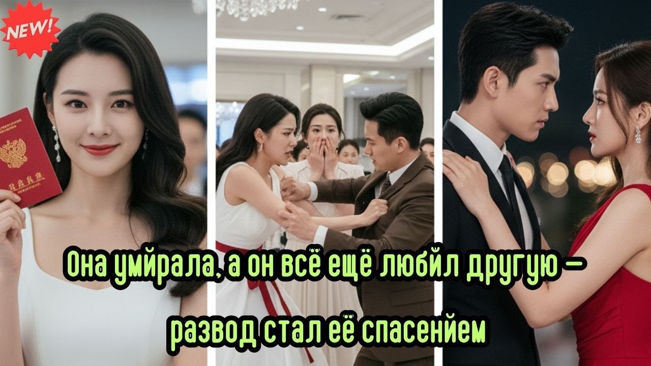 Она умирала, а он всё ещё любил другую — развод стал её спасением #дорама #развод #исцеление #слёзы