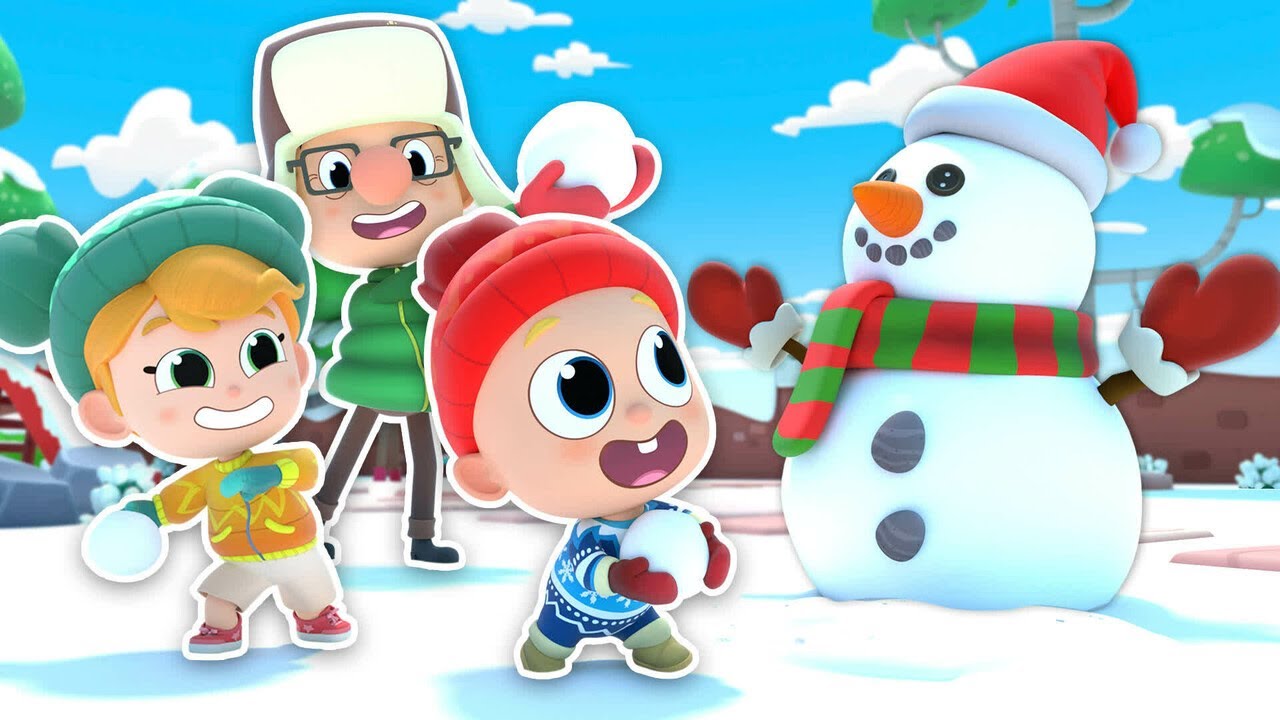 Snowman Song 🎄 Christmas Songs + Nursery Rhymes for Kids | Holiday ...