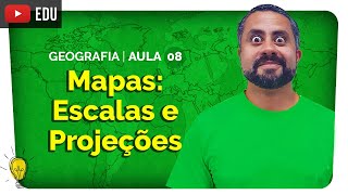 Mapas: Escalas e Tipos de Projeções | Geografia - aula #8 | prof. Miko | Extensivo Enem 2020 NPAC