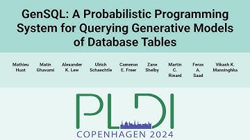 [PLDI24] GenSQL: A Probabilistic Programming System for Querying Generative Models of Database(…)