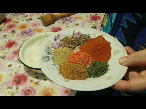 Рецепт Адыгейской соли