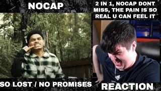 NoCap - So Lost \/ No Promises (Official Music Video) REACTION