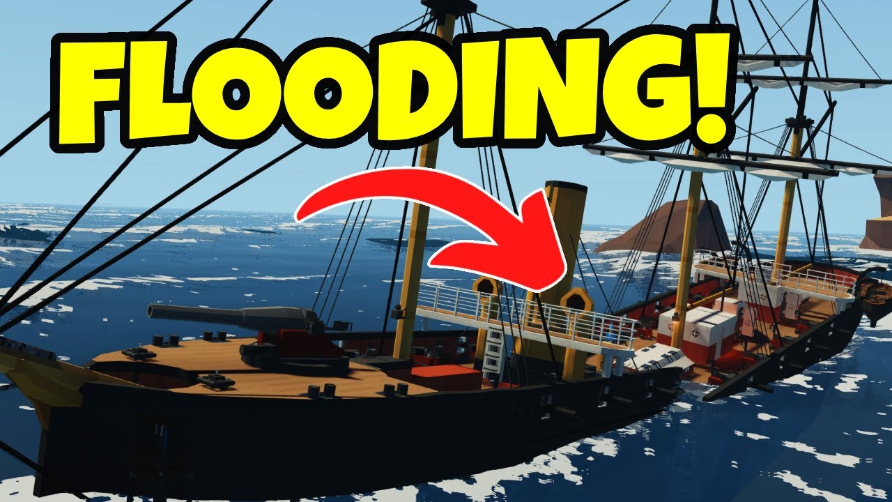 Splitting a Ship IN HALF WHILE ITS SINKING! Stormworks