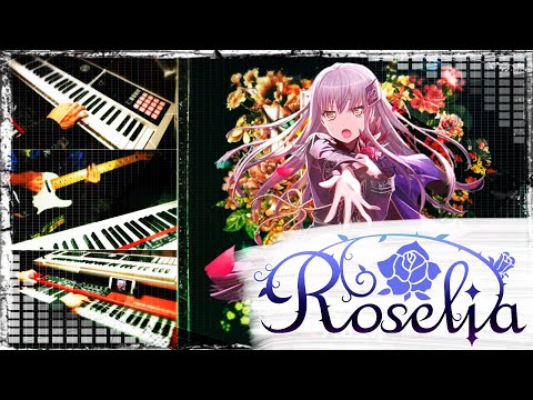 【bang-dream!】r-(short-ver.)-keyboard-&-guitar-cover【roselia】