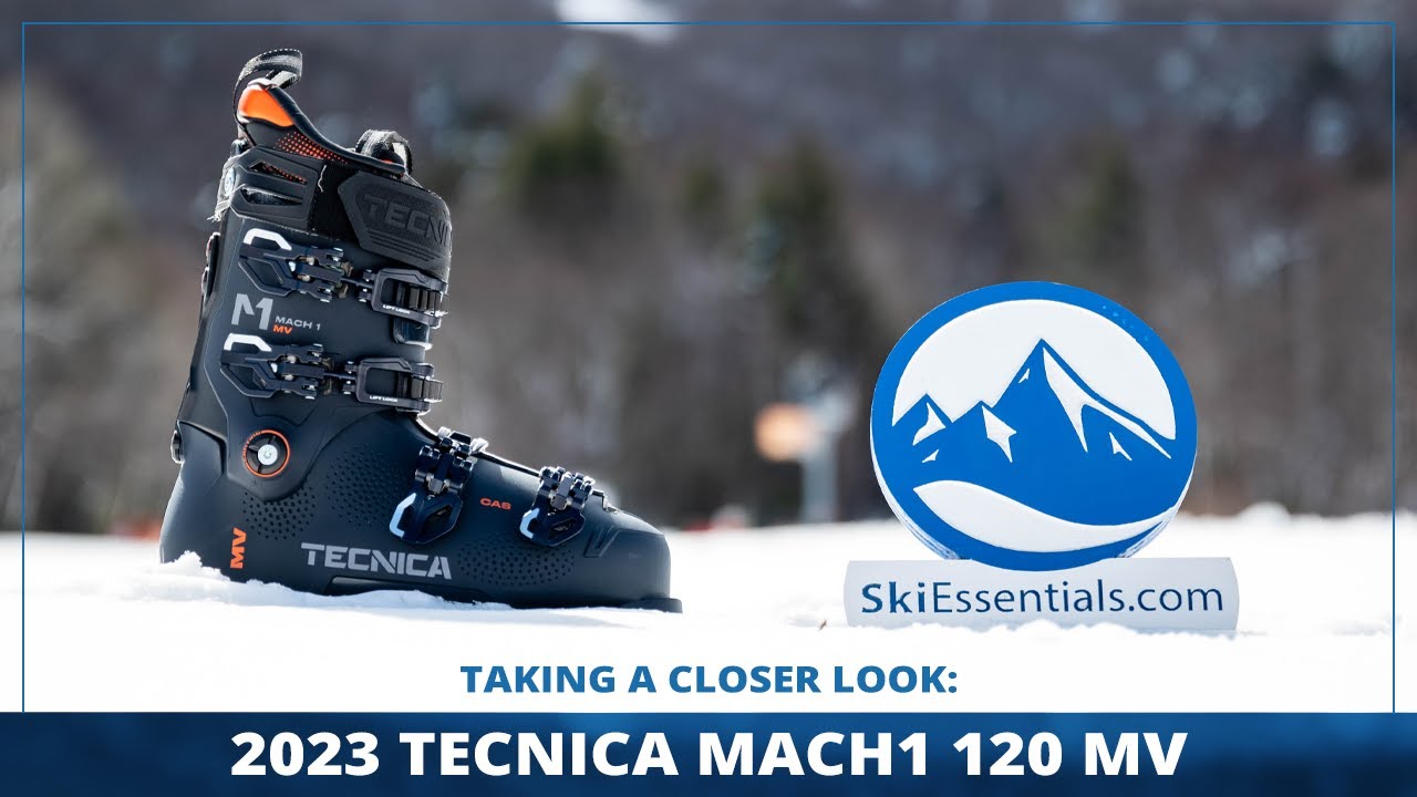 2023 Tecnica Mach1 120 MV Ski Boots Short Review with SkiEssentials.com 