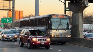 MTA Bus Company | BXM9 Entering I-495