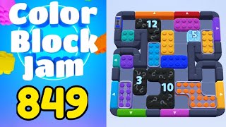 Color Block Jam Level 849 Solution