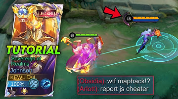 GLOBAL JOHNSON BEST ONE SHOT COMBO AND BUILD FULL TUTORIAL!! (Must try) - Mobile Legends
