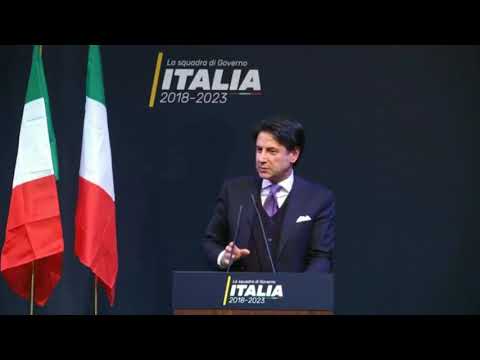 Luigi Di Maio presenta la squadra di governo (Giuseppe Conte)