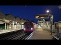 District line S-Stock arriving at Putney Bridge station 28/03/26 (4K)