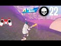 High Elimination Solo vs Squads Win Gameplay Full Game Season 6 (Fortnite Ps4 Controller)