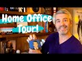 Andy cohen gives viewers a tour of his home office