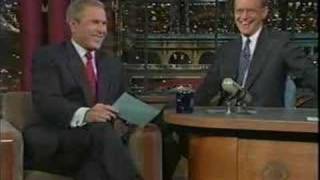 George W. Bush - Letterman Top 10 - 2000