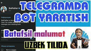 Telegramda bot yaratish | ONVETI screenshot 2
