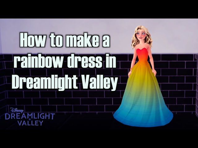 dreamlight valley dress design With Touch of Magic designs being shareable in the near future, I wanted to share some of my dress designs in @disneydreamlightvalley *Some designs created using a mod on PC that allows me to have