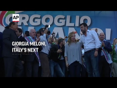Far-right Italian leader riding polling wave