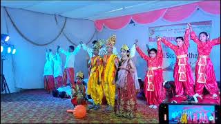 Hanuman Chalisa Dance performance | 4th class students present Beautiful performance | choreography